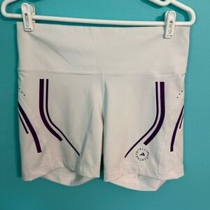 EUC adidas by Stella McCartney Athletic Heat Rdy Biker Shorts with Side Stripes